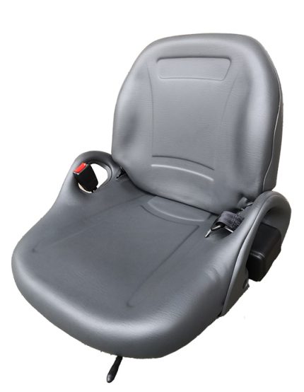 Universal Fold Down Forklift Seat With Adjustable Angle Back,Armrest,Micro Switch And Slide For Tractor,Excavator Skid Loader Backhoe Dozer